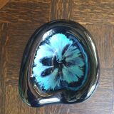 Vintage enamelled ceramic ashtray