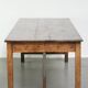 French antique farmhouse dining table from the 19th century of pine wood
