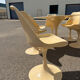 Space Age Table with tulip design and 6 chairs