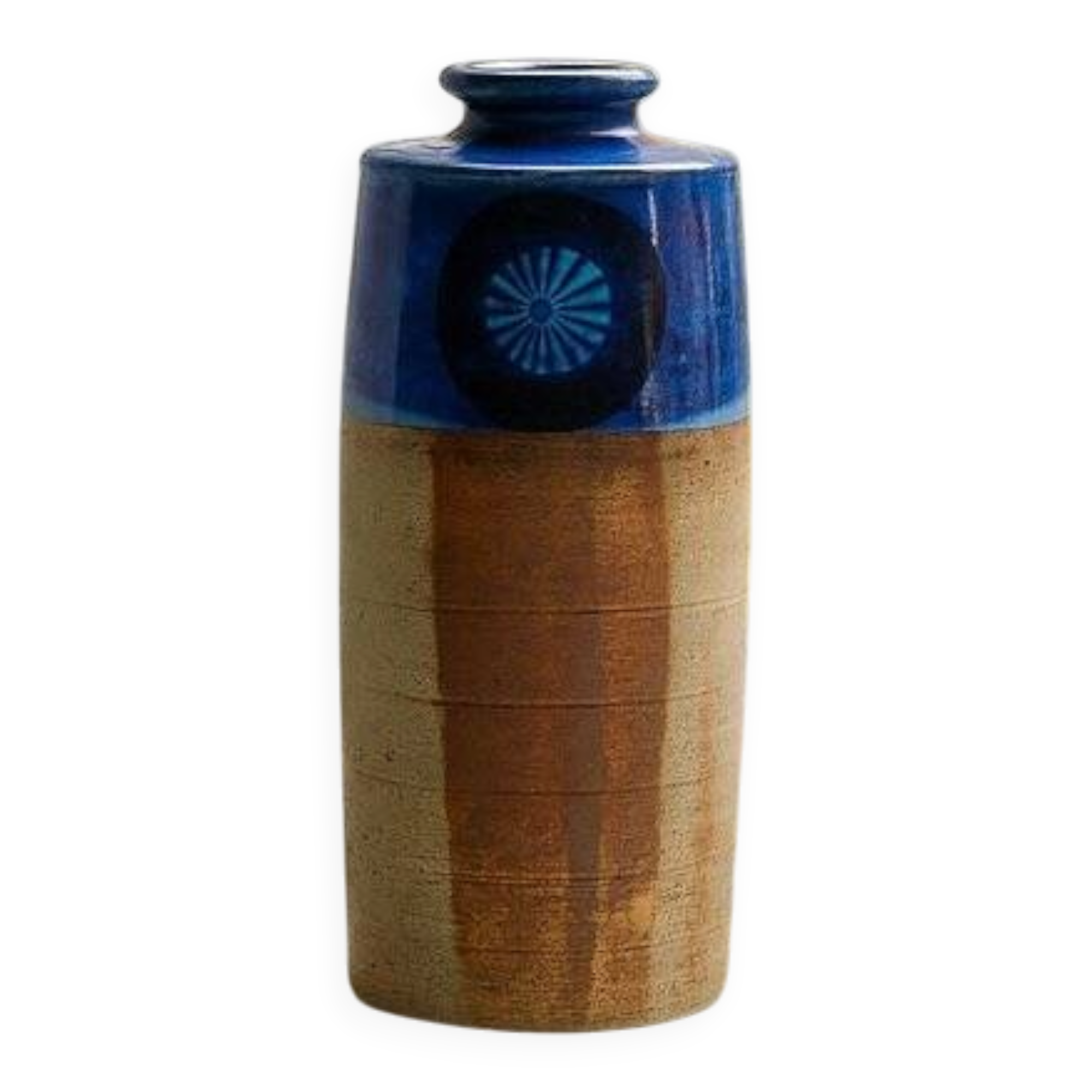 Mid-century modern studio art ceramic vase by Inger Persson for Rörstrand, 1970s