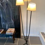 Tripod lamp 3 vintage arms 50s