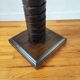 Brutalist column – old Burgundy press screw