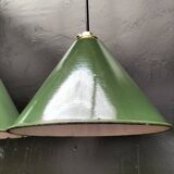 Enamelled sheet metal cone suspensions