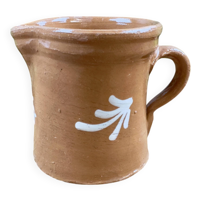 Pichet en terre cuite vernissée – Poterie artisanale T2O