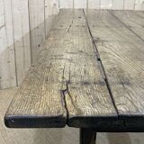 Nineteenth century chestnut farmhouse table