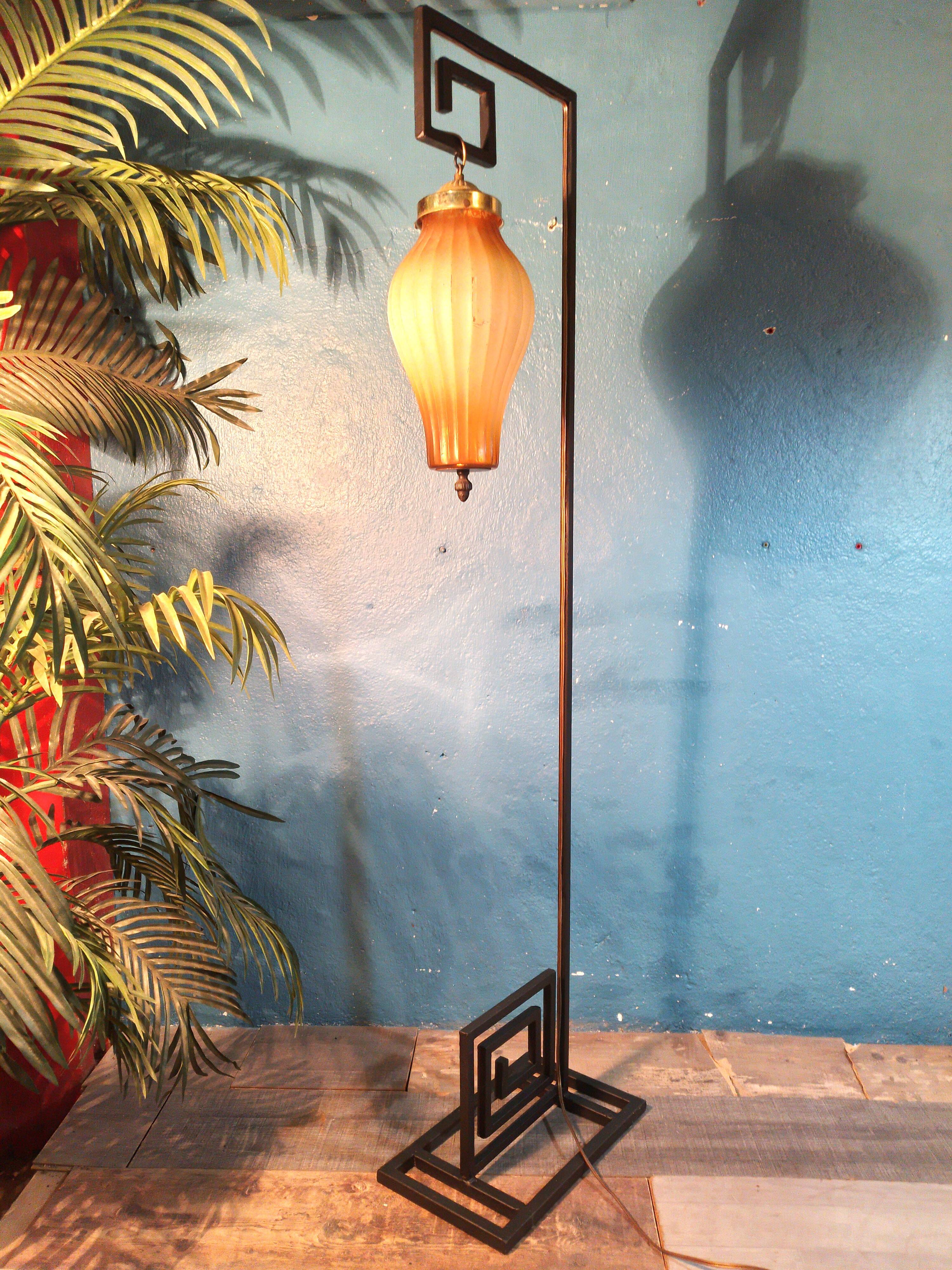 "Indochine" floor lamp 1950s