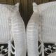 Vintage peacock rattan garden furniture