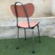 Chaise rose en Formica