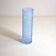 Vase cylindrique en verre coloré, années 60