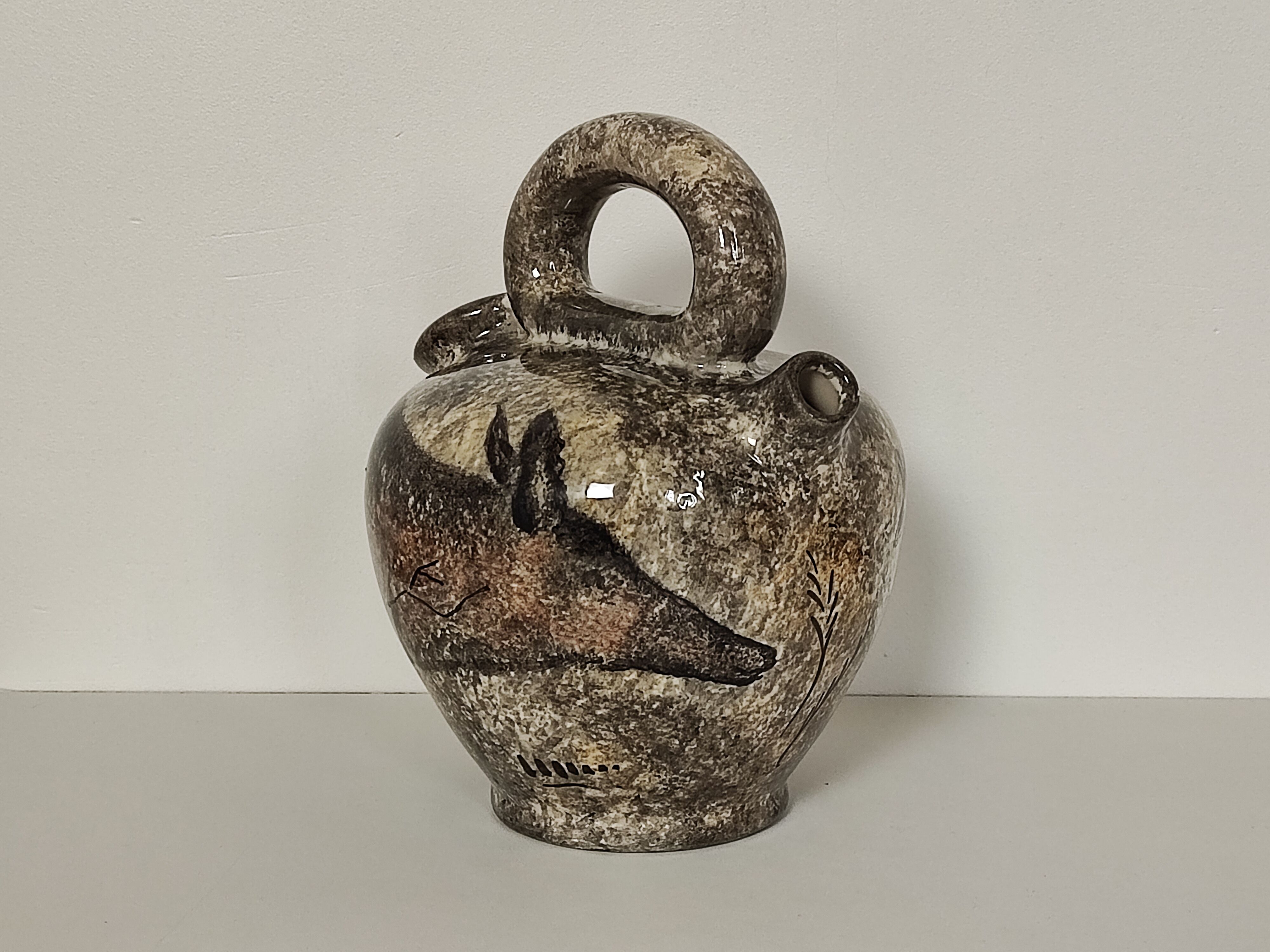 Gargoulette pitcher Vallauris 50'