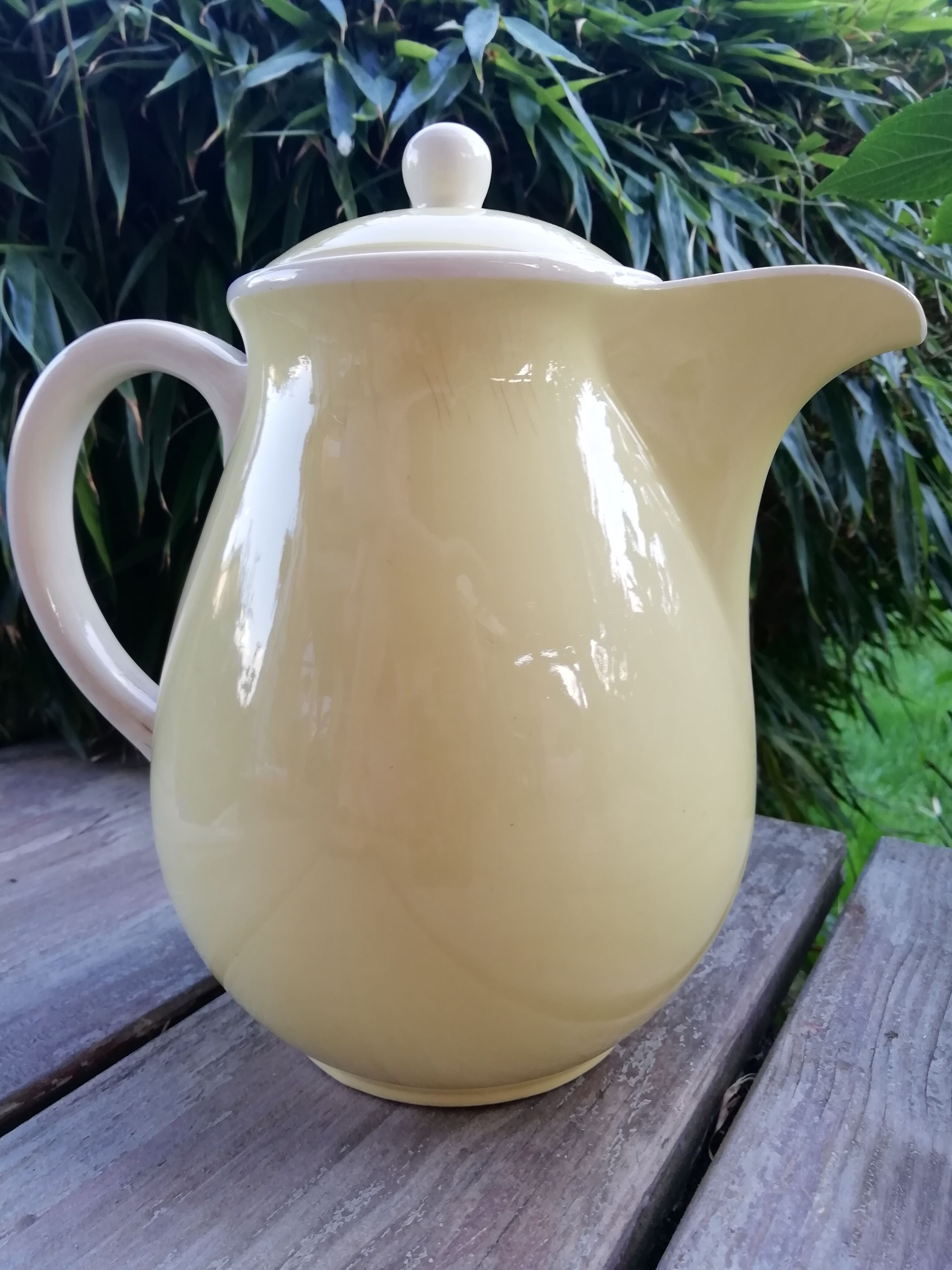 Melitta yellow coffee maker