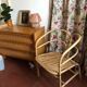 Fauteuil Chaise en rotin / osier vintage
