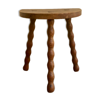 Vintage tripod stool