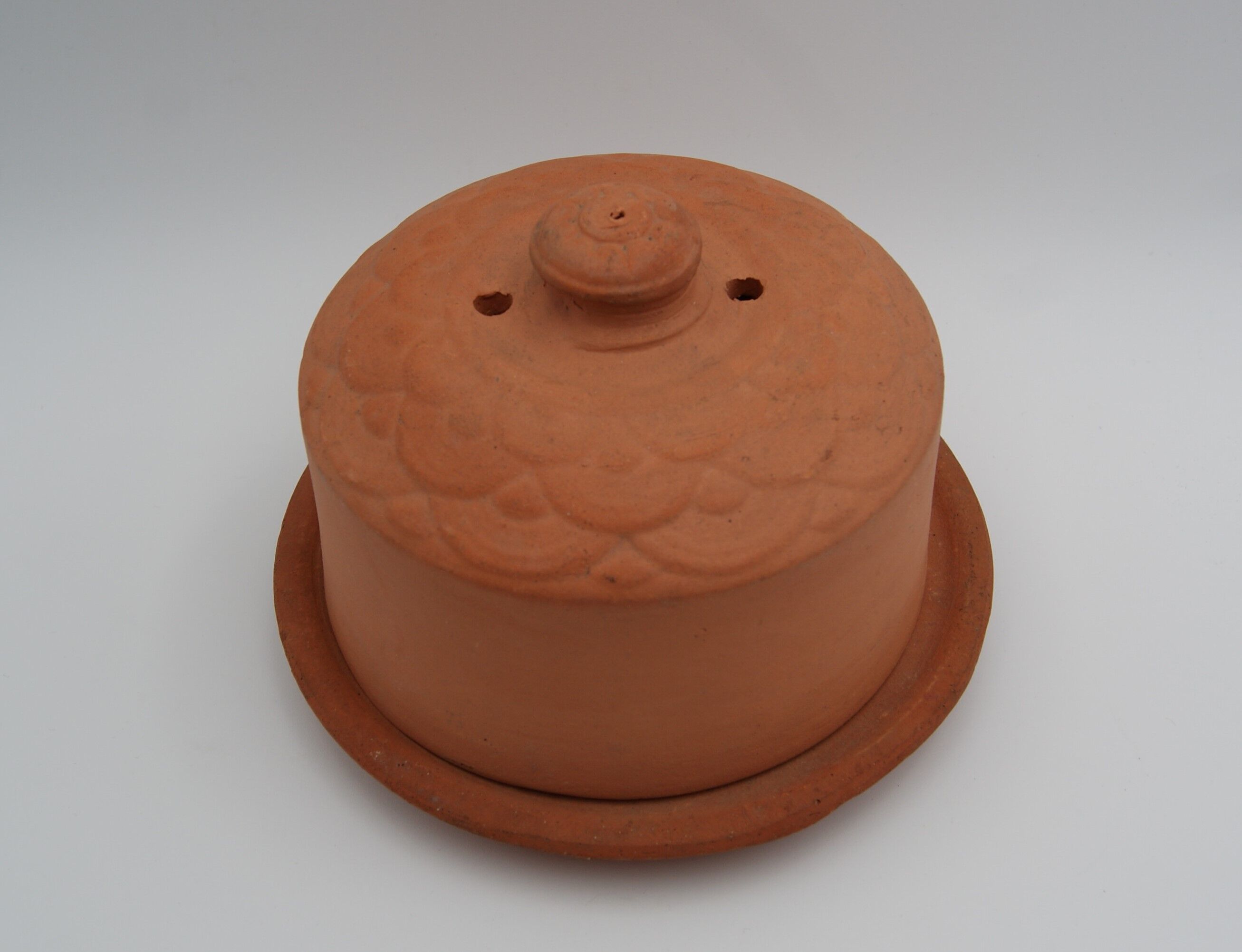 Vintage terracotta butter bell