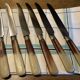 Set de 6 couteaux bakélite bicolore