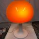 Lampe champignon orange design années 70