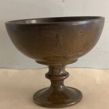 Ceramic standing cup signed Jean Marais, Vallauris, 1970