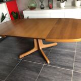 Vintage extendable table Baumann 1970s