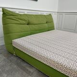 Vintage green Togo bed