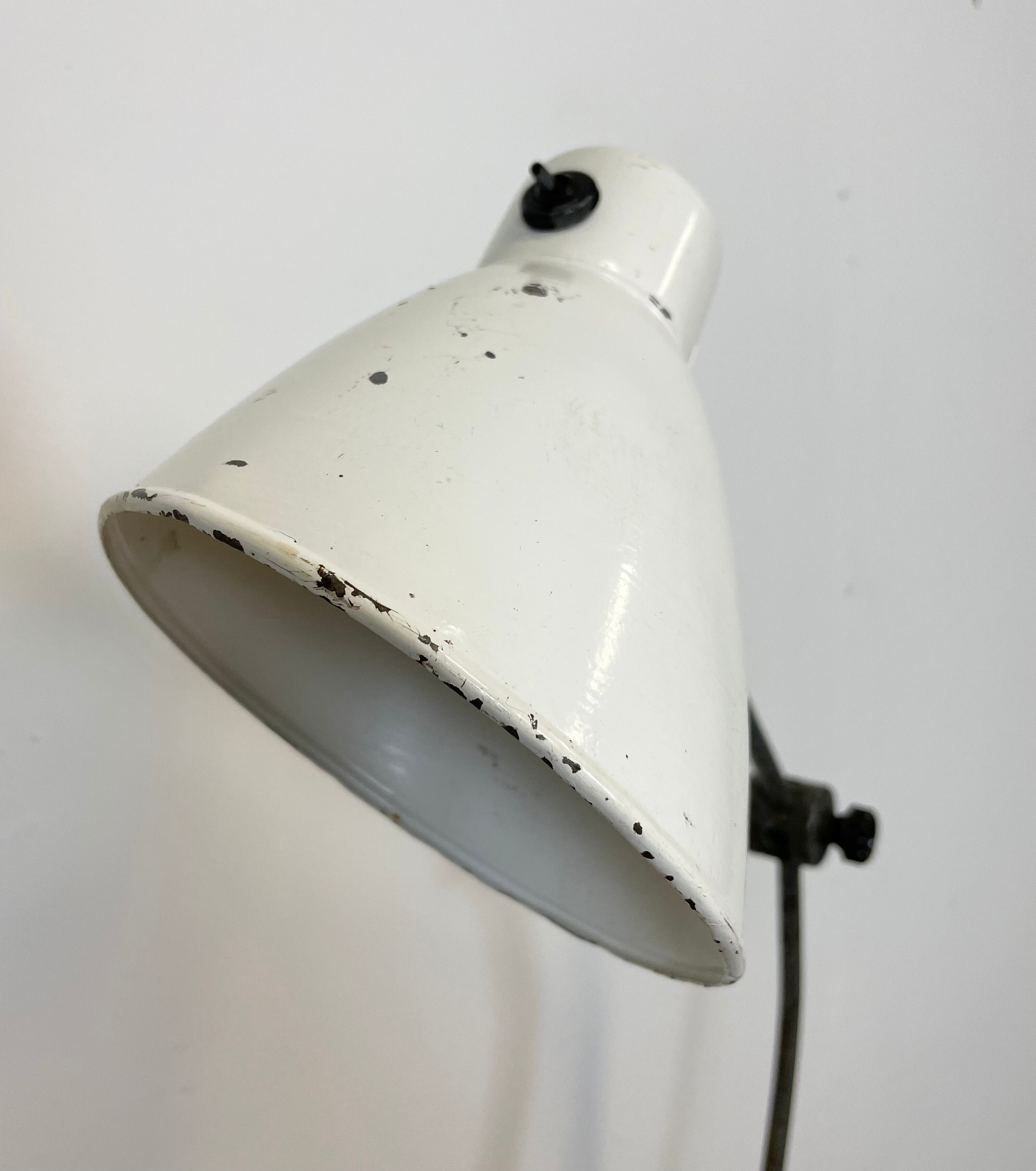 Lampe de table d’atelier industriel années 1960