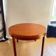 Round table with butterfly extension 70s