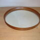 Mirror, 1960s, teak mount