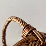 Vintage wicker basket