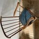 Fauteuil baumann éventail vintage