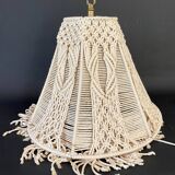 Suspension, baladeuse en coton tressé