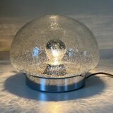 Bubble glass lamp vintage design 70 years