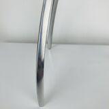 Space Age tripod candle holder by De Bijenkorf in aluminum, 1970s