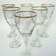 6 verres à vin rouge