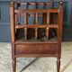 English mahogany magazine holder 1 drawer Mid-twentieth
