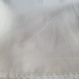 Set of white old napkins