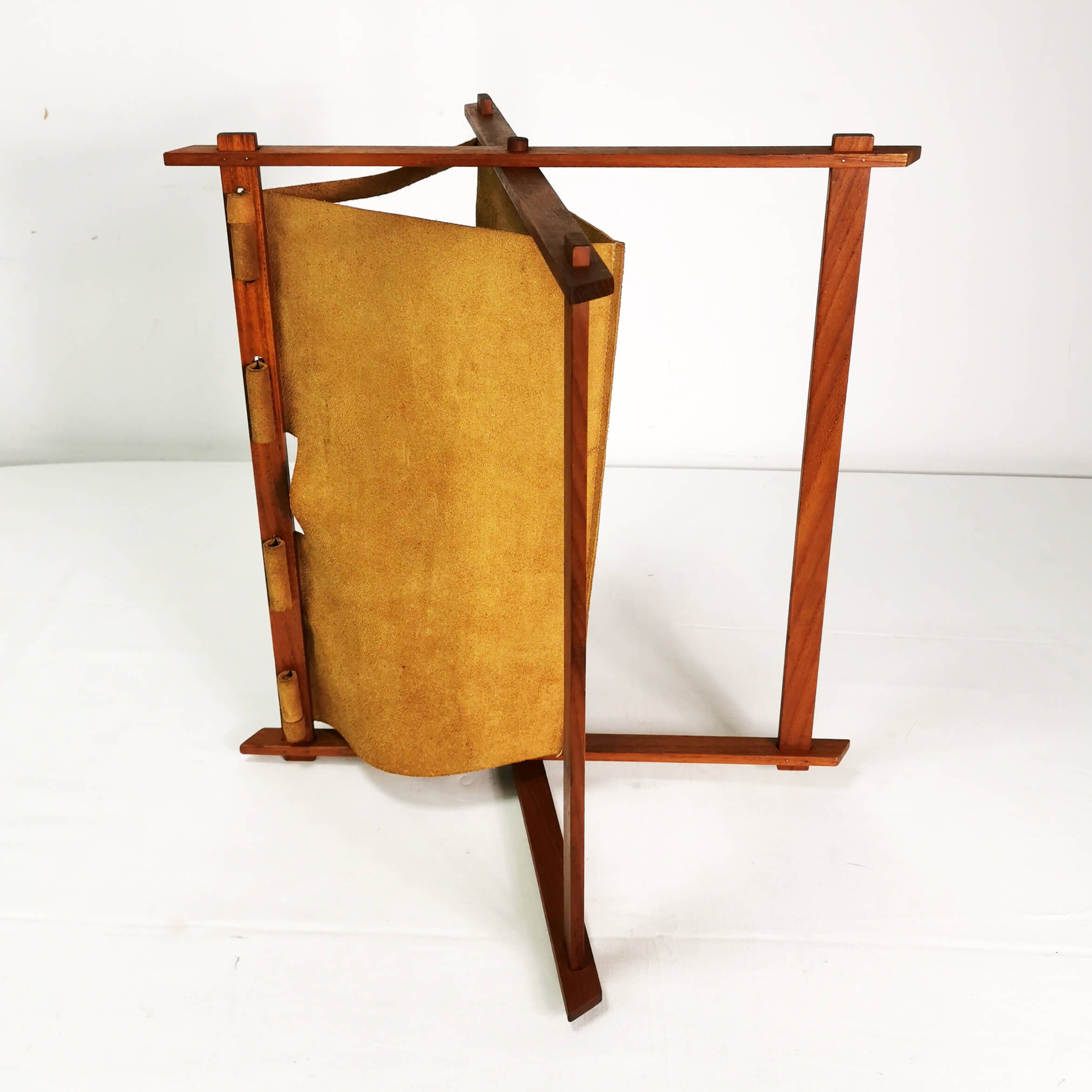 Modernist newspaper magazine holder, Denmark, 1960s