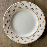 8 Creil Montereau dessert plates