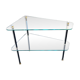 Table basse étagères présentoir