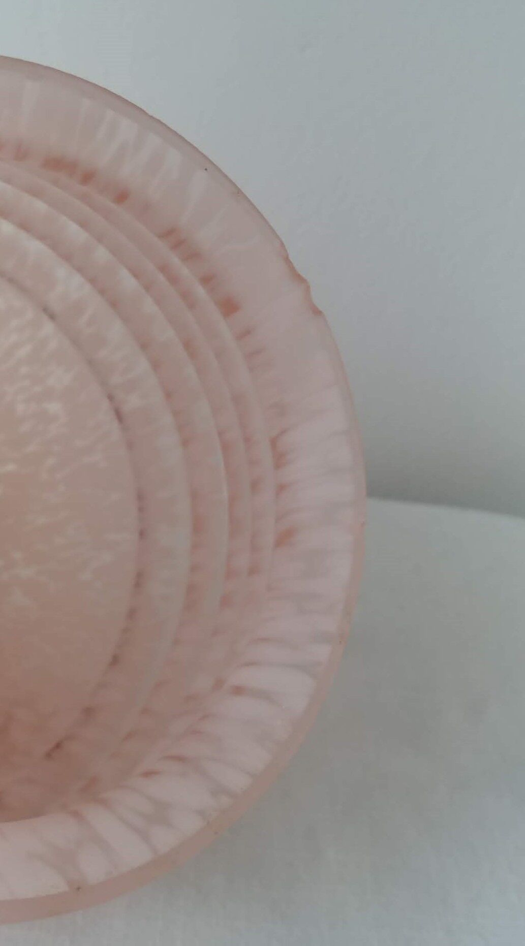 Clichy glass hanging lamp