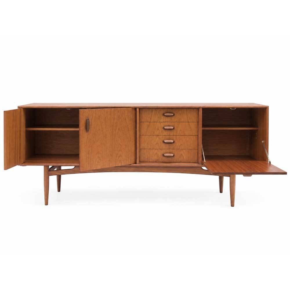 Long enfilade Gplan vintage scandinavian