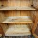 Folding pantry cabinet