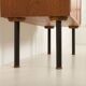 Danish mid century vinyl record cabinet in teak, 1970s