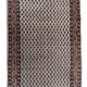 Tapis vintage indien Seraband fait main en laine – 89 x 160 cm – années 1970