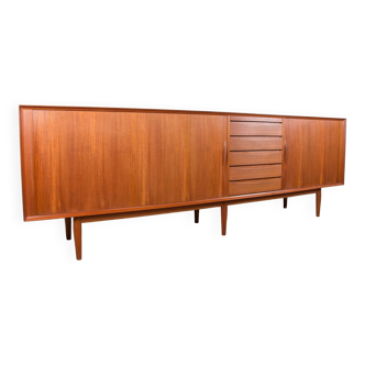 Great Danish Teak Enfilade model 76 by Arne Vodder for Sibast 1958.