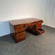 Bureau à caissons - acajou époque victorienne pedestal desk Angleterre XIXe