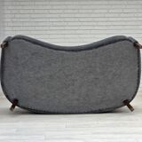 Canapé Années 1960, design danois par Slagelse Møbelværk, modèle 185, retapissé