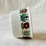 Set of 8 vintage Villeroy and Boch Luxembourg ramekins - floral decoration
