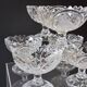 6 glass ice cream bowls in very good condition