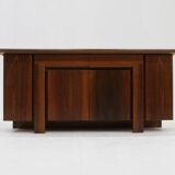 Vintage Italian walnut sideboard 1960s