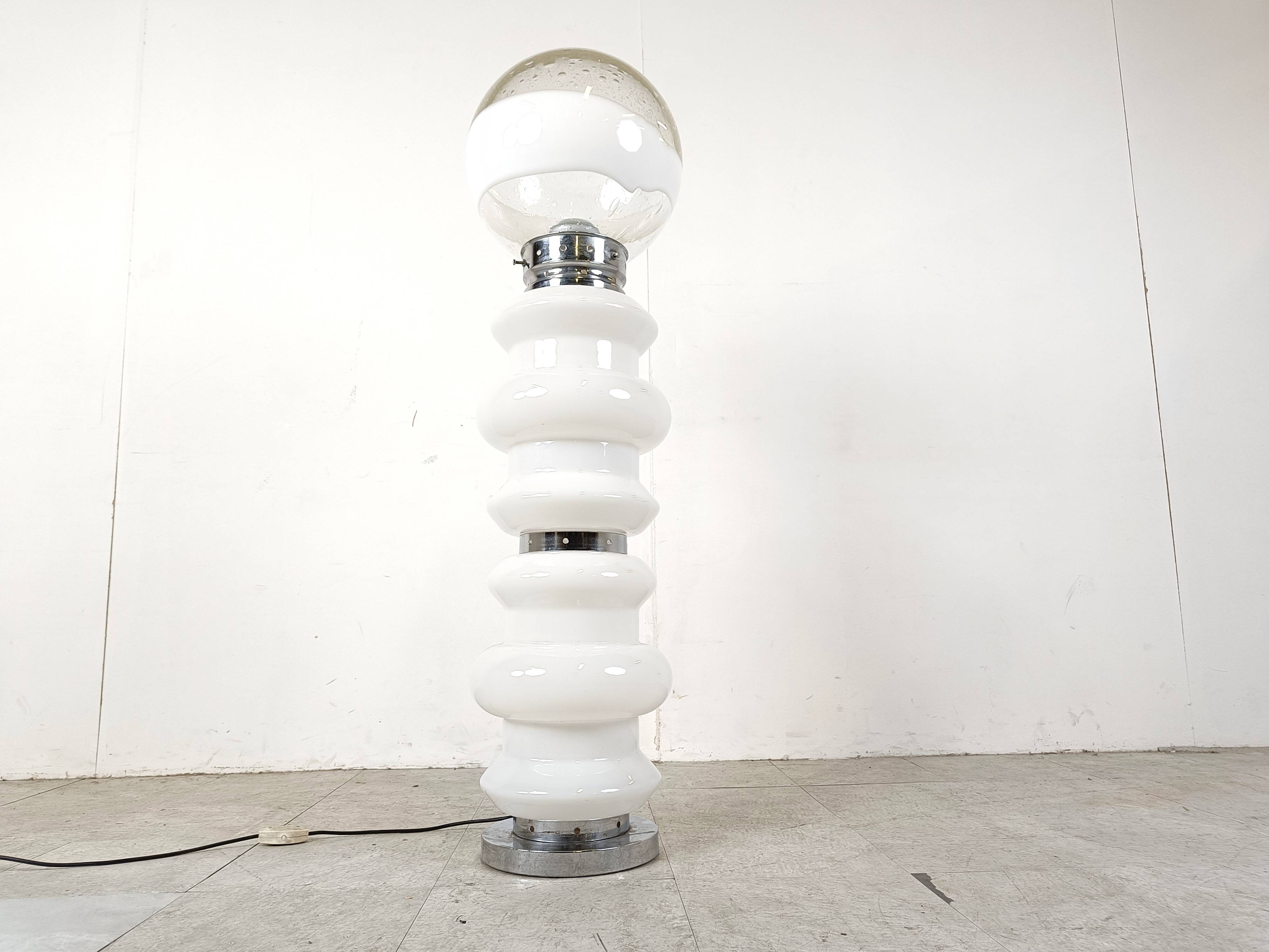 Lampadaire vintage de Mazzega, 1960