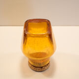 Avallon bubble blown glass jar